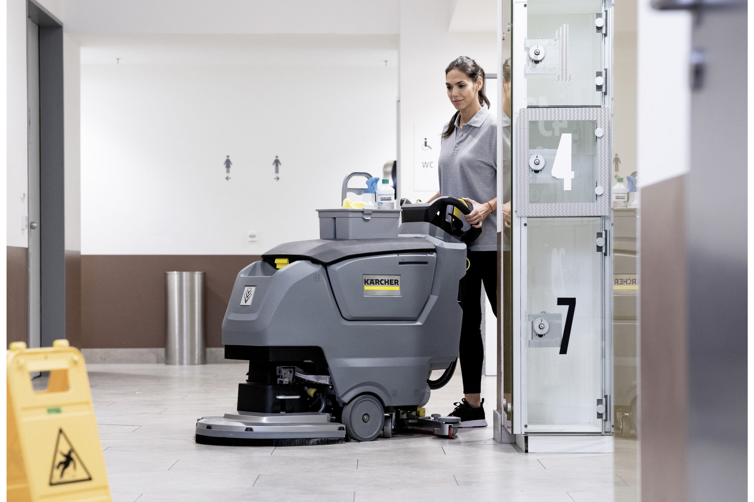 Kärcher Scheuersaugmaschine B 50W Bp Pack 80Ah Li+D51+Rinse+Autofill